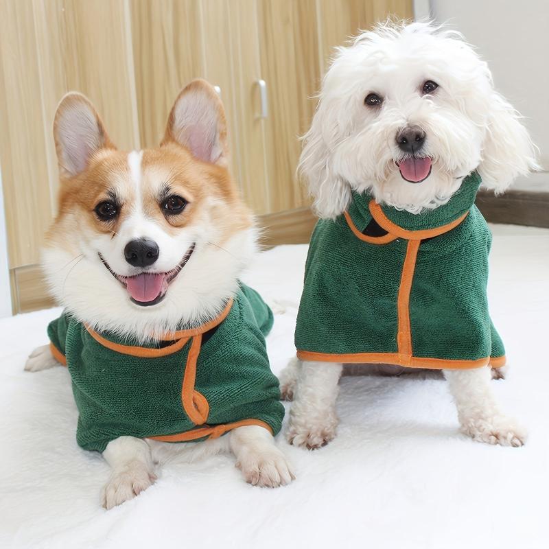 Soft Microfiber Pet Hooded Bath Towel for Quick Drying