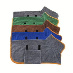 Soft Microfiber Pet Hooded Bath Towel for Quick Drying