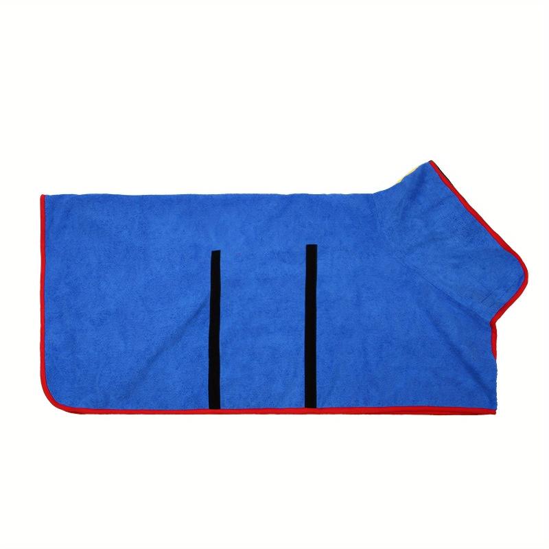Soft Microfiber Pet Hooded Bath Towel for Quick Drying