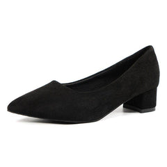 Women's Satin High Heel Pumps Pointed Toe