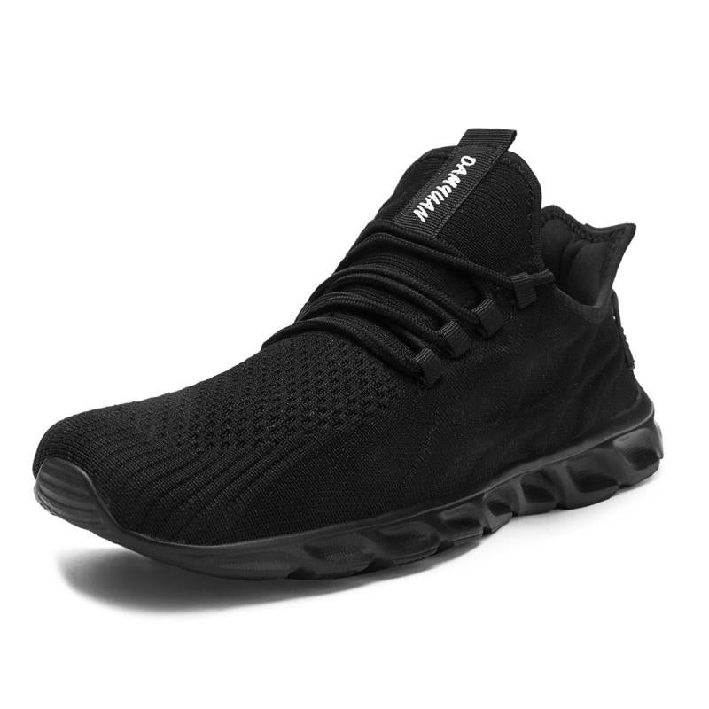 Women's Outdoor Woven Running Shoes Lace Up