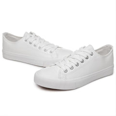 Women's Lace Up Round Toe Sneakers Daily Walking Shoes