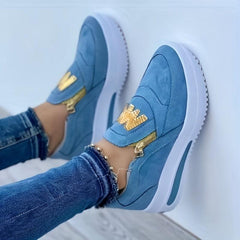 Women's Casual Platform Slip On Sneakers