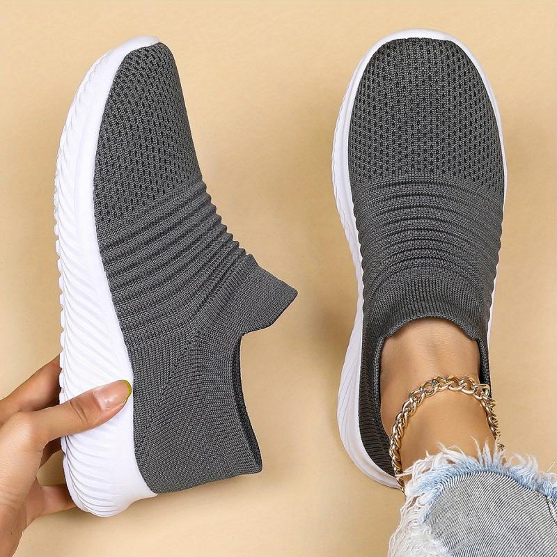 Women's Casual Sneakers Breathable Slip on Running Shoes