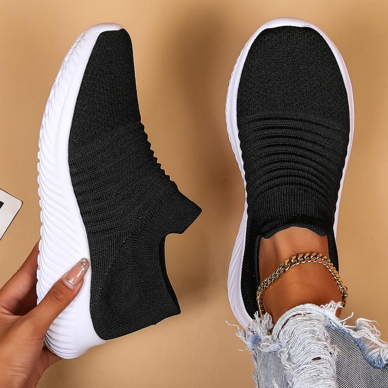 Women's Casual Sneakers Breathable Slip on Running Shoes