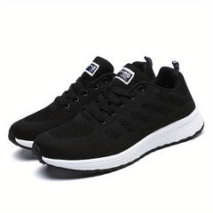 Women's Knitted Sports Shoes Low Top Running Shoes