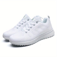 Women's Knitted Sports Shoes Low Top Running Shoes