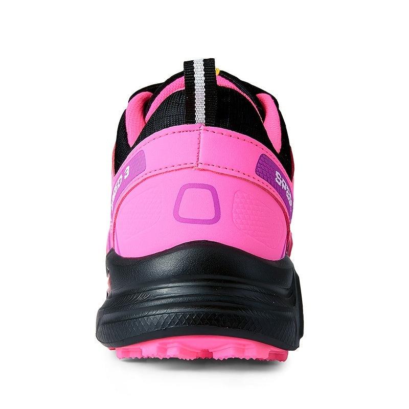 Women's Lightweight Knit Sneakers Low Top Lace Up Casual Shoes