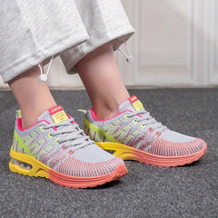 Women's Lightweight Running Shoes Lace-up Sports Sneakers