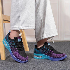 Women's Lightweight Running Shoes Lace-up Sports Sneakers