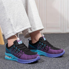Women's Lightweight Running Shoes Lace-up Sports Sneakers
