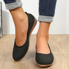 Women's Breathable Wedge Sneakers Low Top Casual Shoes