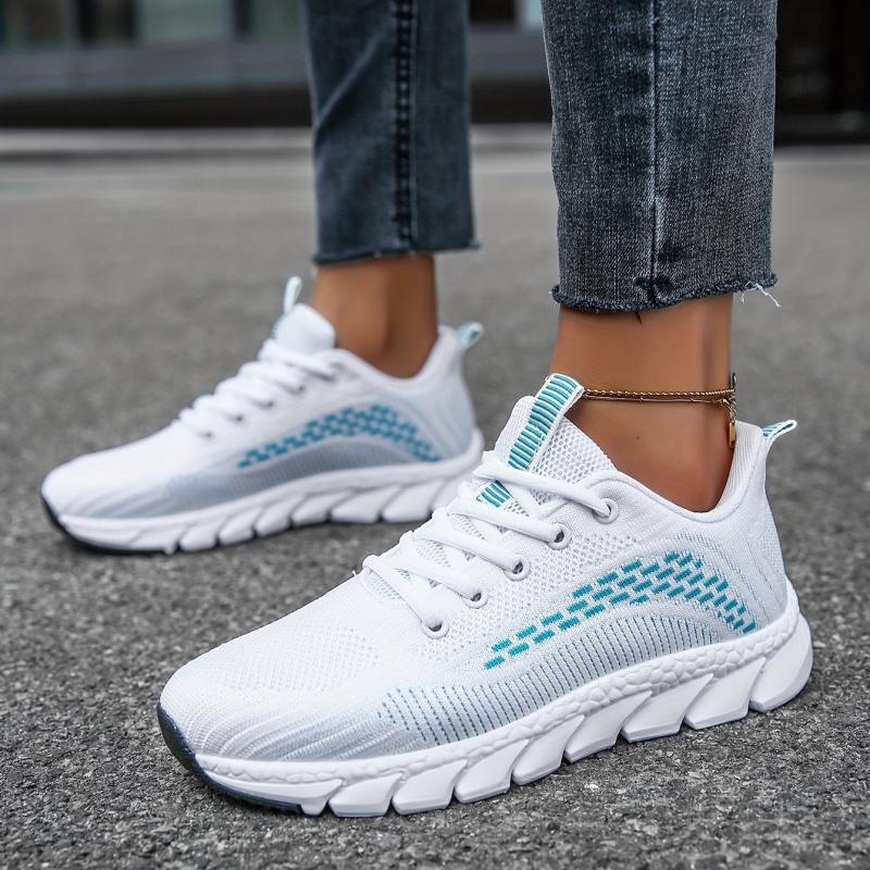 Breathable Mesh Sneakers for Women Lightweight Lace Up Running Shoes