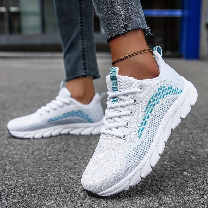 Breathable Mesh Sneakers for Women Lightweight Lace Up Running Shoes