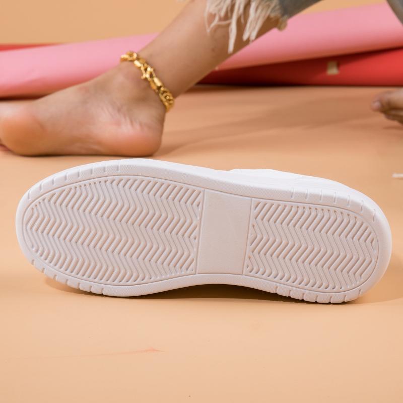 Women's Breathable Skate Shoes Low Top Lace Up Casual Walking Shoes