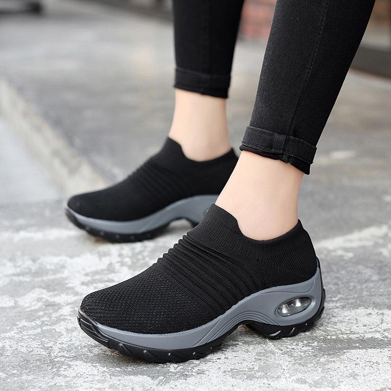 Women's Hiking Shoes Lightweight Air Cushion Mesh Trainers