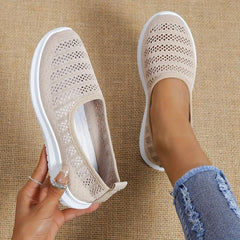 Women's Breathable Mesh Sneakers Slip On Lightweight Walking Shoes