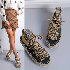 Platform Wedge Gladiator Sandals for Women