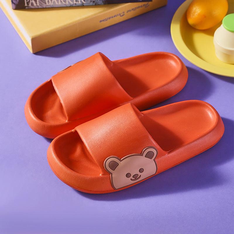 Platform Home Slippers Anti-slip Bathroom Shoes