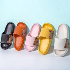 Platform Home Slippers Anti-slip Bathroom Shoes