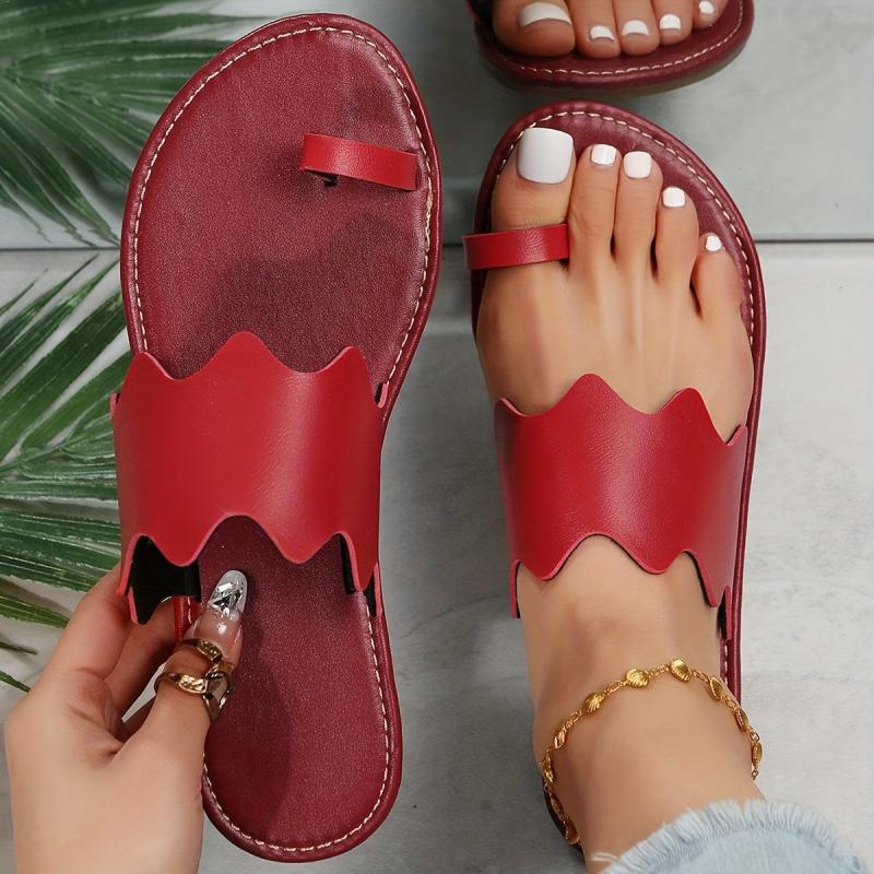 Women's Lightweight Loop Toe Slide Sandals