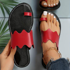 Women's Lightweight Loop Toe Slide Sandals