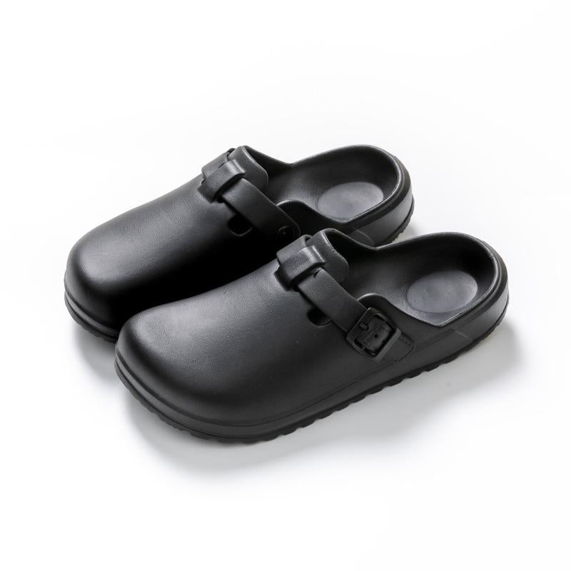 Women's Lightweight Closed Toe Slip On Clogs