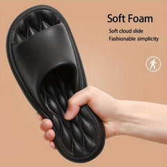 Women's Soft Massage Slippers Non Slip Indoor Bath Slippers