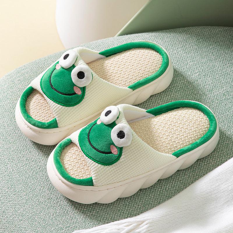Women's Cartoon Home Slippers Indoor Platform Non slip Slippers