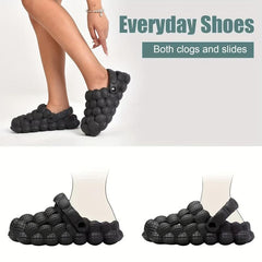 Women's Closed Toe Bubble Slippers Soft Sole Clogs