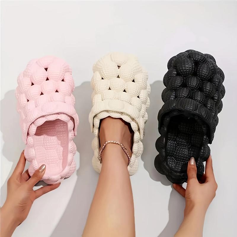 Women's Closed Toe Bubble Slippers Soft Sole Clogs