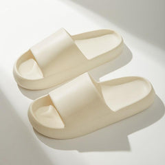 Women's Summer Soft Slippers Thick Platform Bathroom Home Indoor Non slip