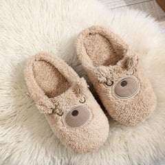Women's Winter Plush Cartoon Slippers