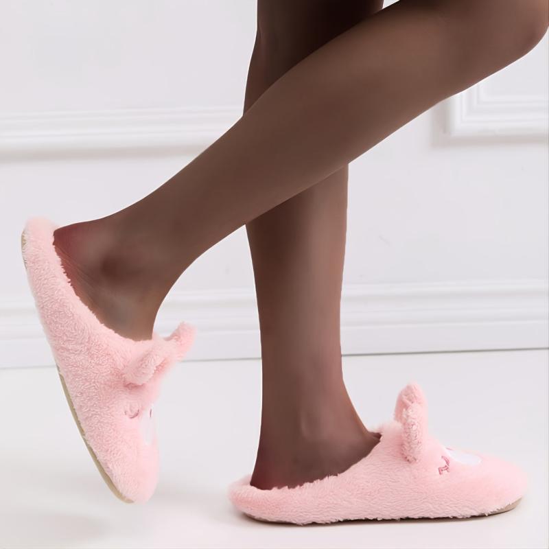 Women's Winter Plush Cartoon Slippers