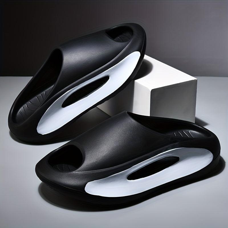 Women's Lightweight Flat Slides Open Toe Slip On Shoes