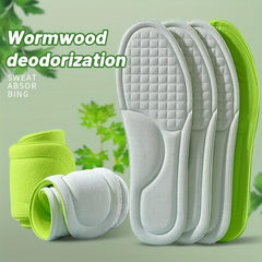 Sports Insoles 5D Massage Deodorant Breathable Cushion Running Insoles Men Women