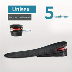 1pair 3 1 18 3 54inch Invisible Height Increase Insole Cushion Height Lift