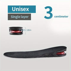 1pair 3 1 18 3 54inch Invisible Height Increase Insole Cushion Height Lift