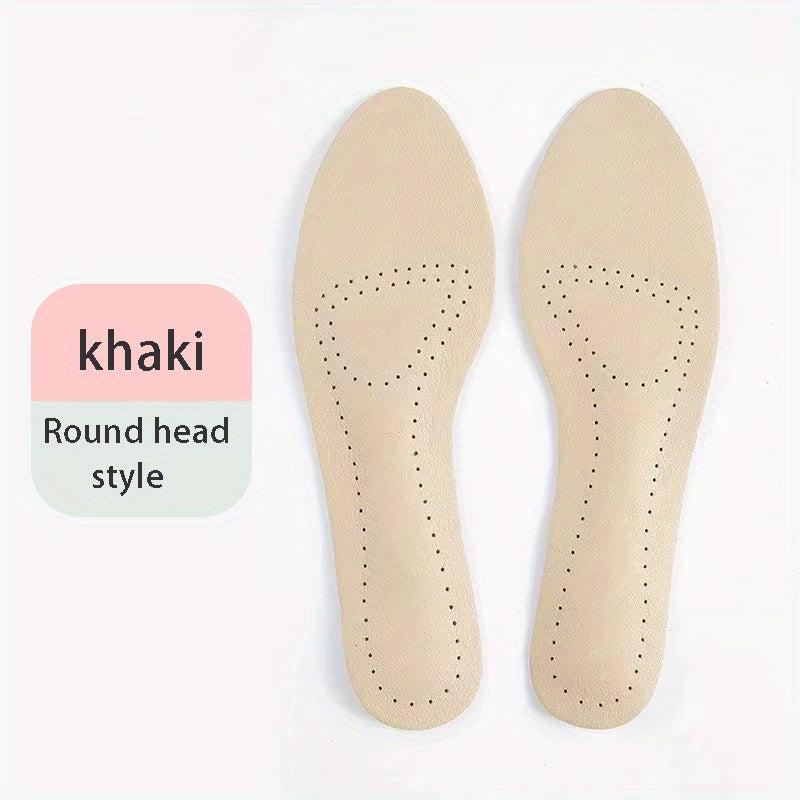 Soft Leather Insoles Sweat-absorbing Anti-odor High Heels Shoes