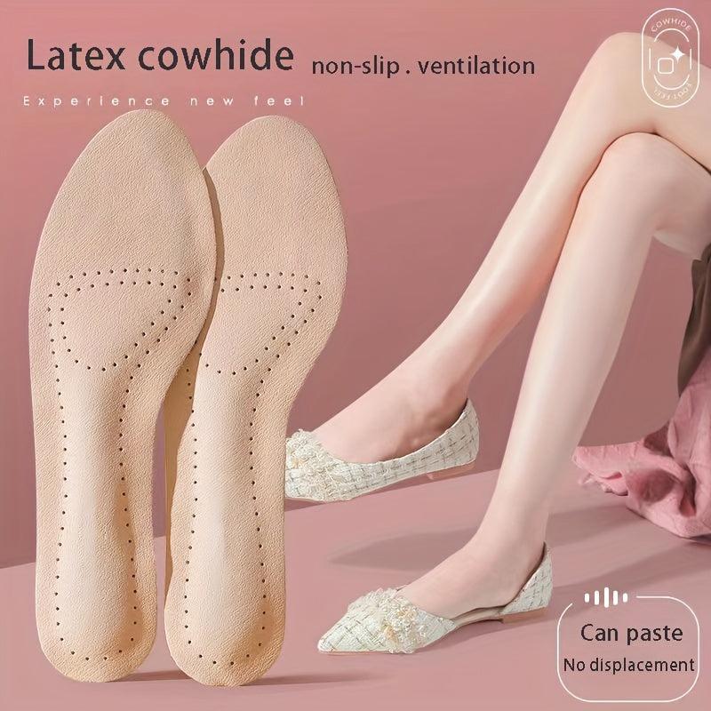 Soft Leather Insoles Sweat-absorbing Anti-odor High Heels Shoes