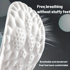 Orthopedic Sports Insoles Arch Support Massage Deodorant Sweat Absorbing