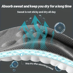 Orthopedic Sports Insoles Arch Support Massage Deodorant Sweat Absorbing