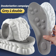 Orthopedic Sports Insoles Arch Support Massage Deodorant Sweat Absorbing