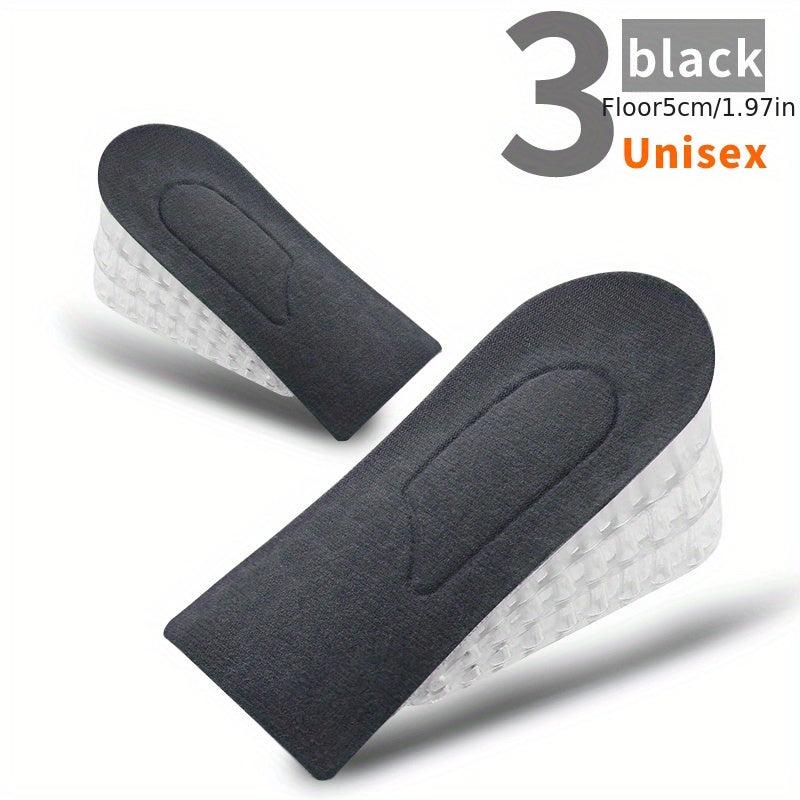 Invisible Height Increase Insoles 3 4 Layer Air Up Lifts Elevator Shoes Pad