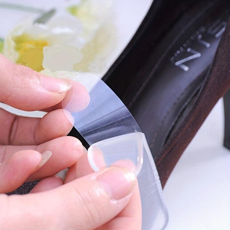 Silicone Gel Heel Cushion Protector Foot Feet Care Shoe Insert Pad Insole