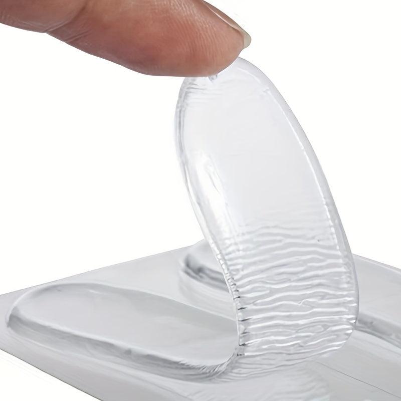 Silicone Gel Heel Cushion Protector Foot Feet Care Shoe Insert Pad Insole