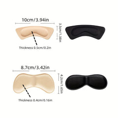 2pcs Sponge Heel Pads for Sandals High Heel Shoes Antiwear Insoles