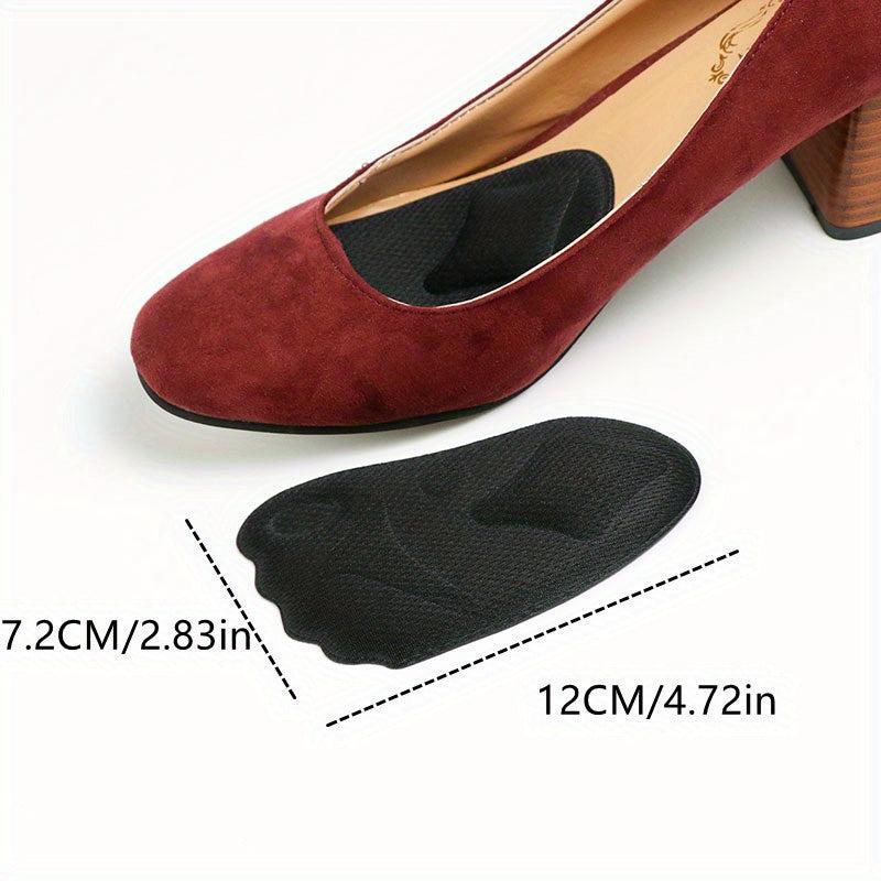Half Size Insole Forefoot Anti-pain Leather Shoes Pad