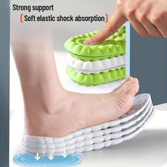 Latex Sport Insoles Breathable Deodorant Cushion Arch Support Insole Men