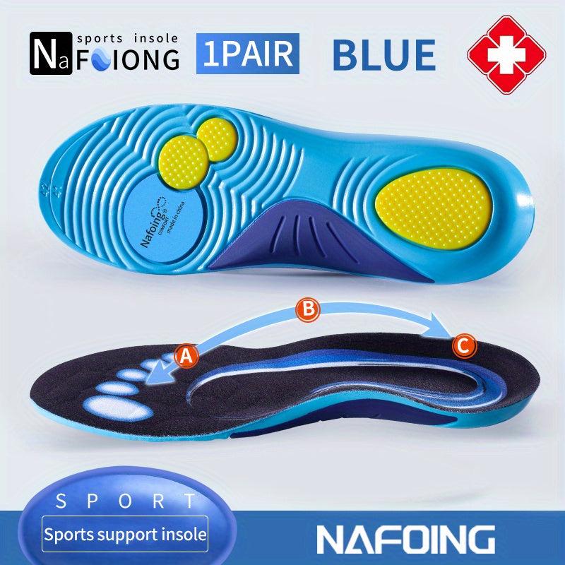 Sport Insoles Shock Absorption Deodorant Cushion Running Insoles Men & Women